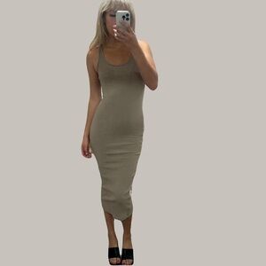 Brand New Beige Bodycon Dress
